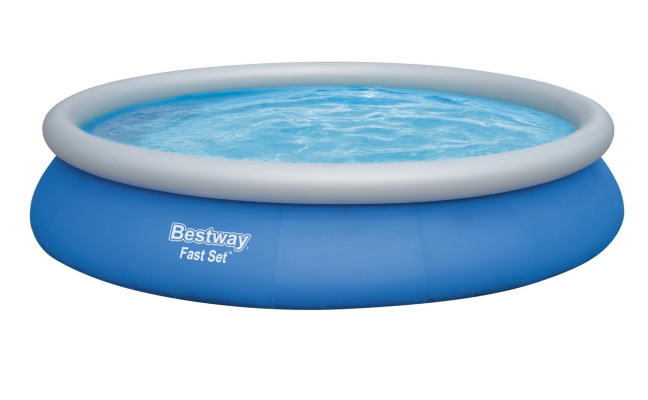 Set piscina gonfiabile bestway® fast set™ - forma rotonda 4.57 m x 84 cm - Bestway