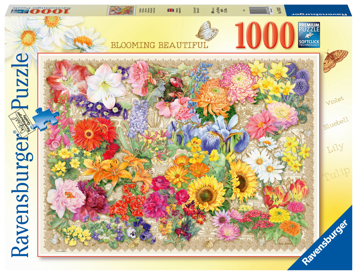 Ravensburger puzzle 1000 pezzi - la bella fioritura - RAVENSBURGER