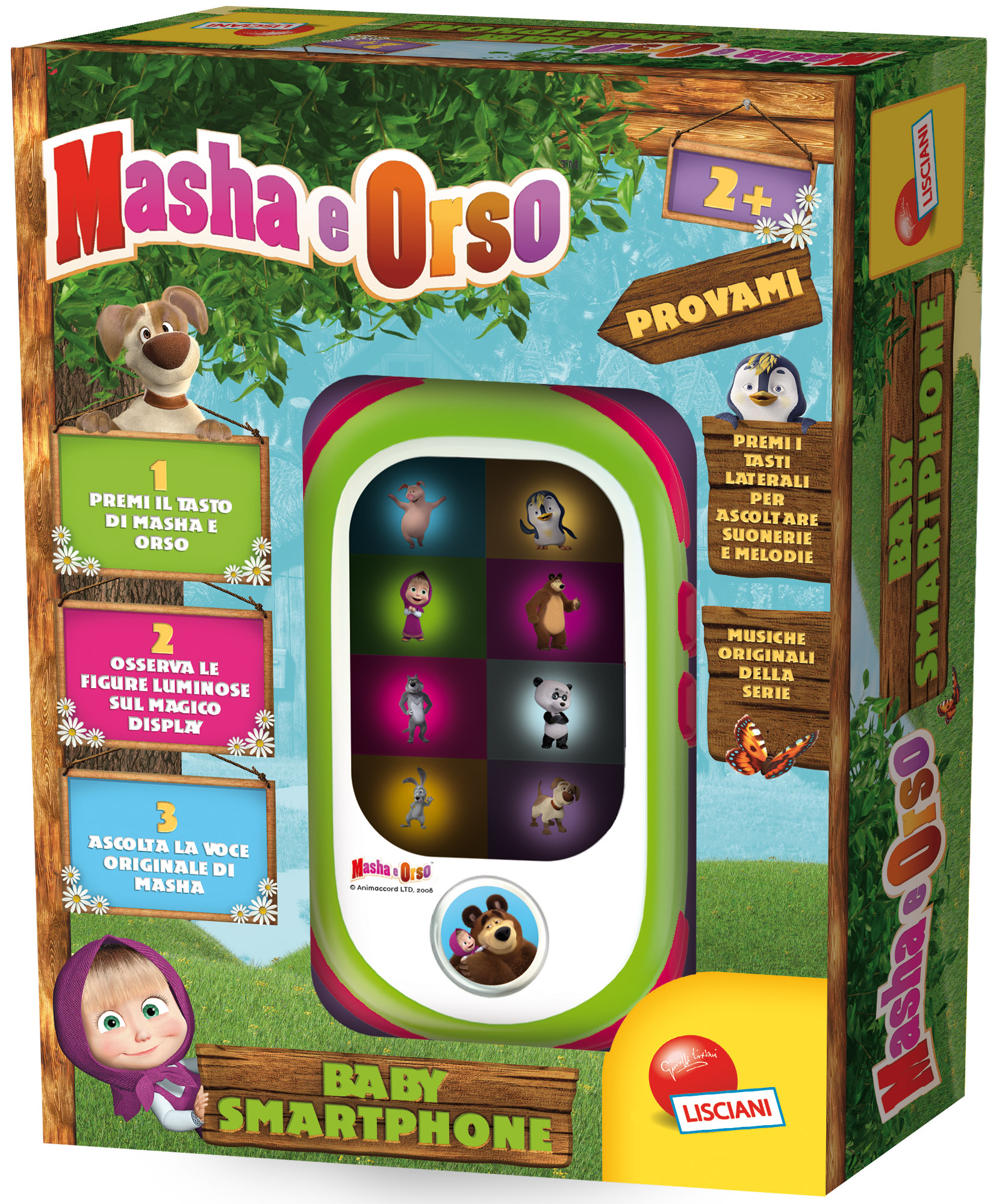 Lisciani - masha  baby smartphone - MASHA