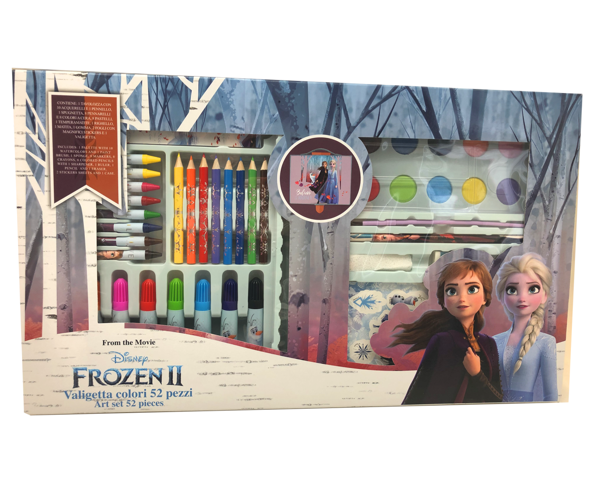 Valigetta colori 52 pz frozen - Frozen