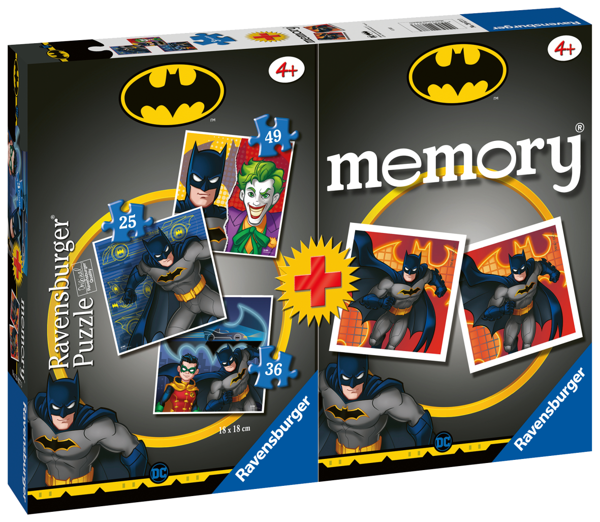 Disney - Multipack Memory Disney: 48 cartas e 3 puzzles de 25/36