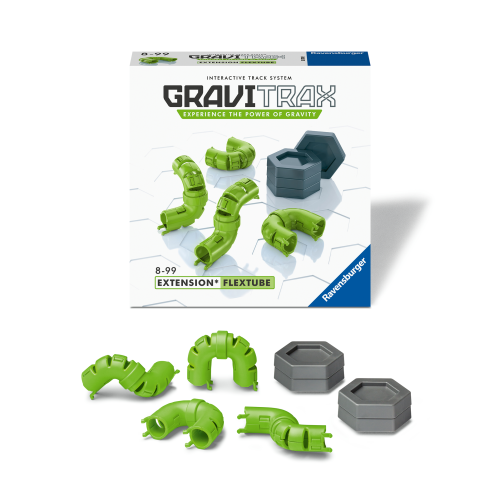 Ravensburger gravitrax flextube, gioco innovativo ed educativo stem, 8+, accessorio - GRAVITRAX