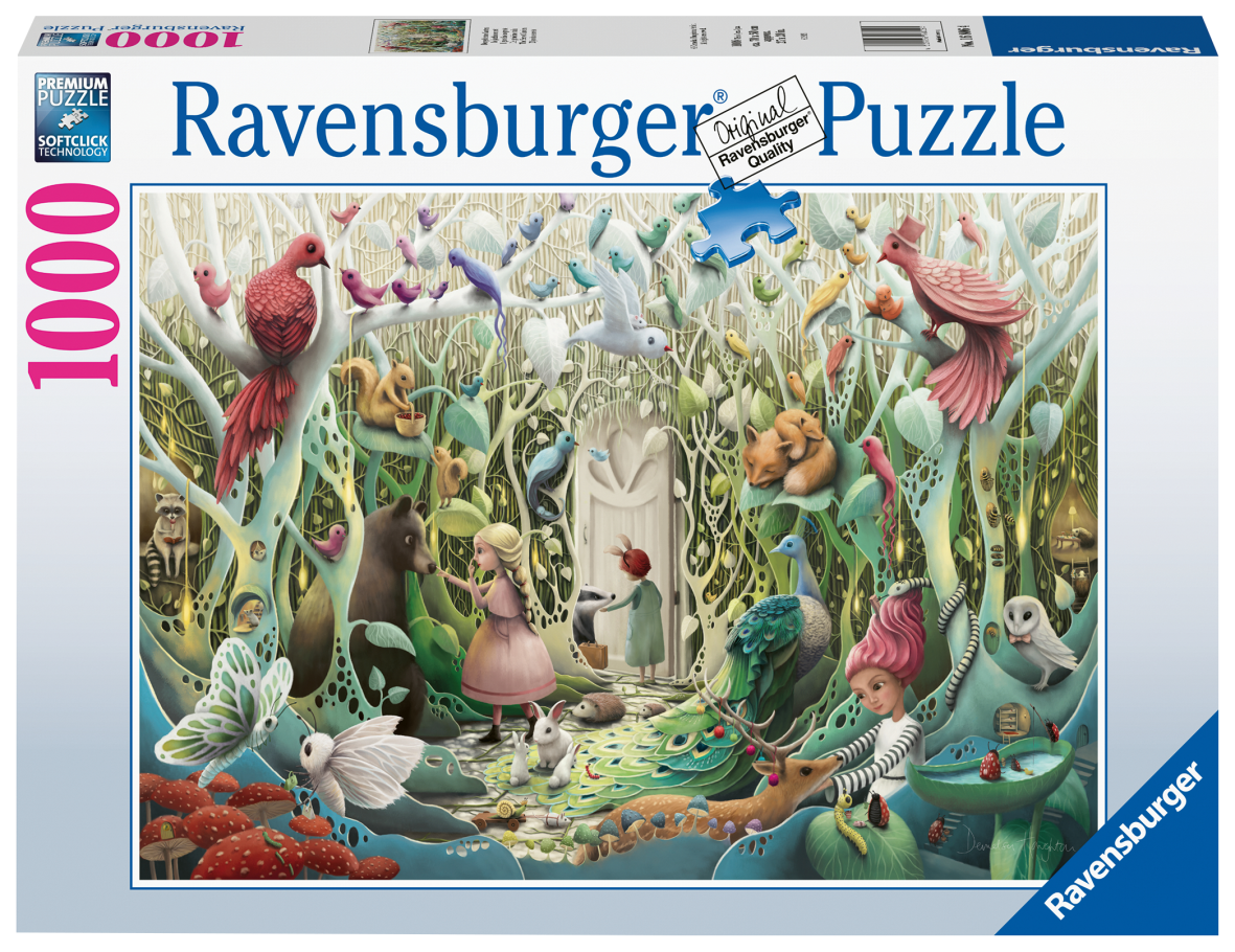 Ravensburger puzzle 1000 pezzi - il giardino segreto - RAVENSBURGER