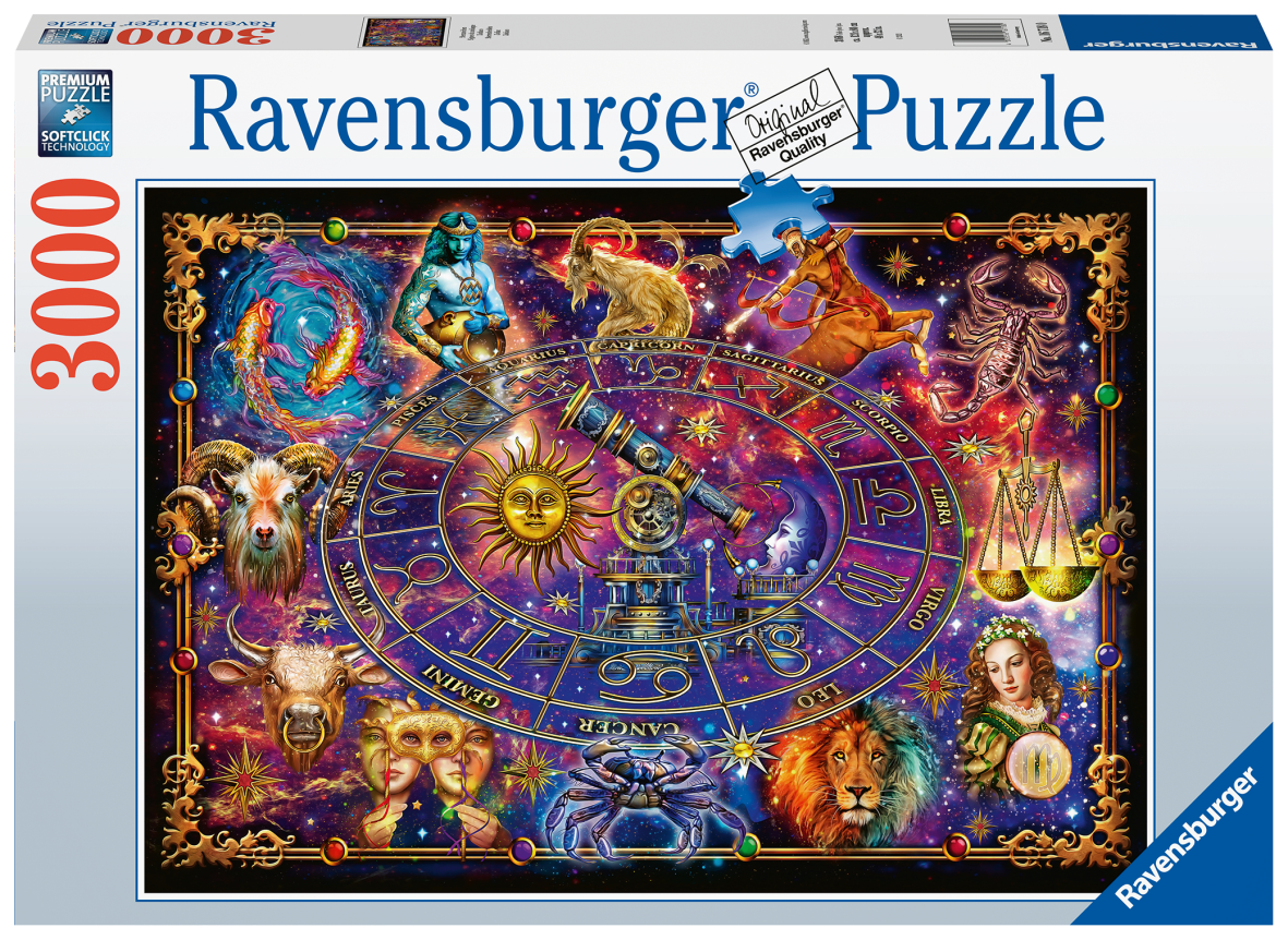 Ravensburger 3000 pezzi - zodiaco - RAVENSBURGER