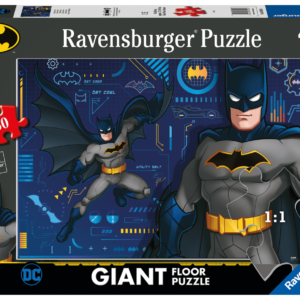 Ravensburger puzzle 60 pezzi giant - batman b - BATMAN, DC COMICS, RAVENSBURGER