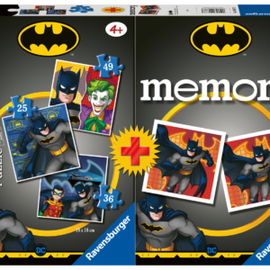 Ravensburger multipack batman - 3 puzzle + memory - DC COMICS