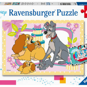 Ravensburger 2 puzzle 24 pezzi - i cuccioli preferiti della disney - RAVENSBURGER