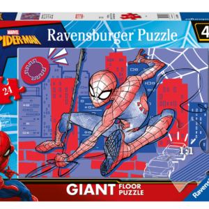 Ravensburger puzzle 24 pezzi giant - spiderman - RAVENSBURGER, Avengers, Spiderman