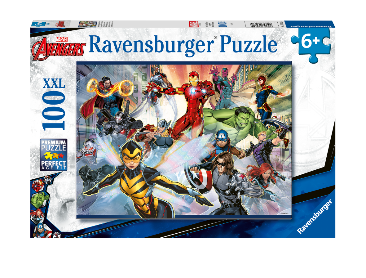 Ravensburger 100 pezzi - avengers - RAVENSBURGER, Avengers