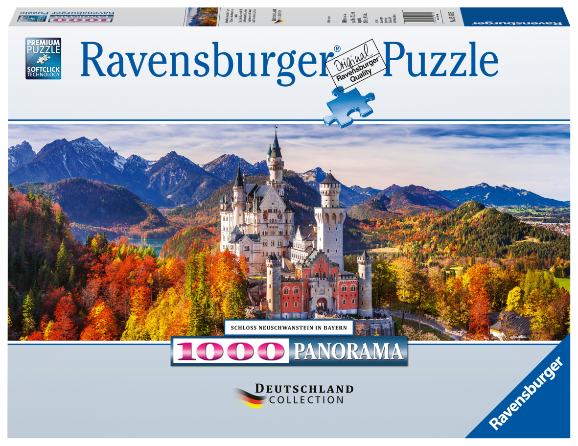 Ravensburger puzzle 1000 pezzi - schools neuschwastein - RAVENSBURGER