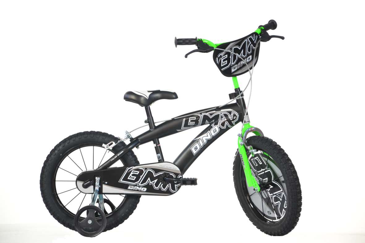 Bicicletta bmx per bambini da 16 pollici con freno anteriore, ruote in composto e gomme eva, pignone fisso posteriore - adatta per bambini dagli 8-12 anni - 
