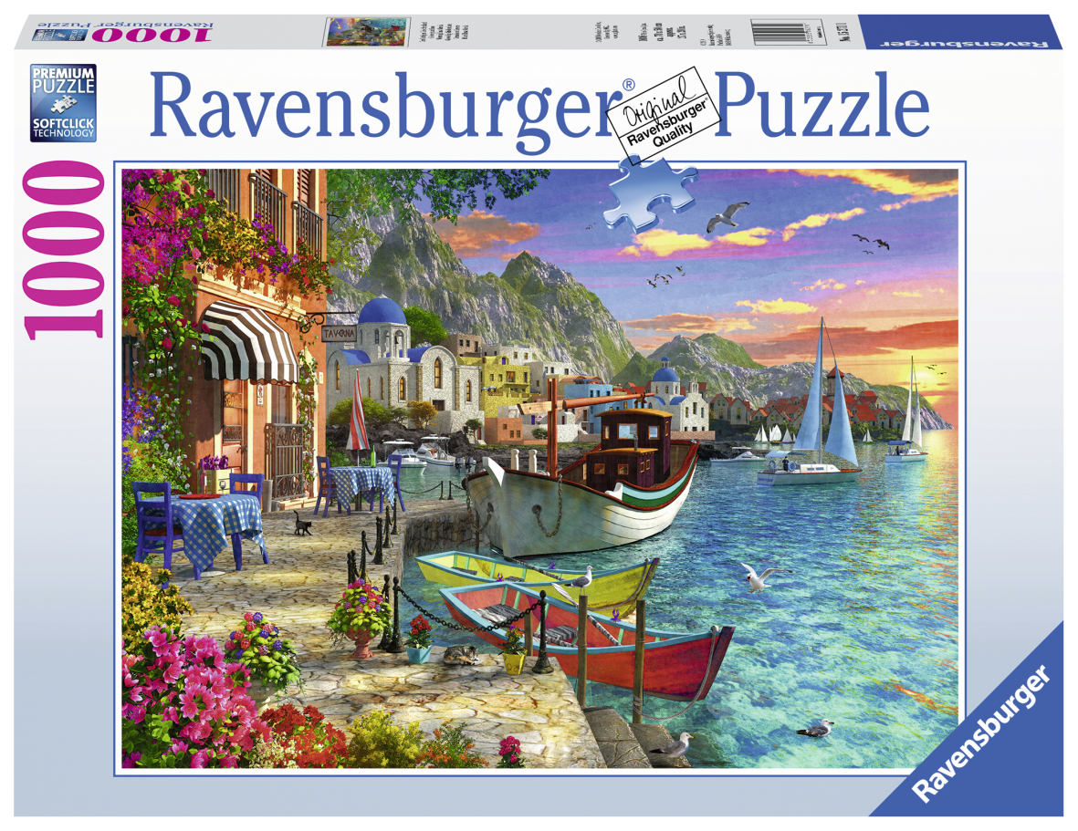 Ravensburger puzzle 1000 pezzi - meravigliosa grecia - RAVENSBURGER
