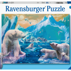 Ravensburger puzzle 300 pezzi xxl - regno dell´orso polare - RAVENSBURGER