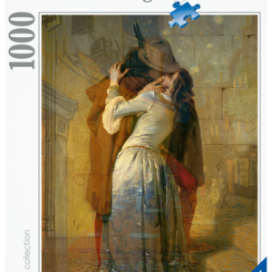 Ravensburger puzzle 1000 pezzi -hayez: il bacio - RAVENSBURGER
