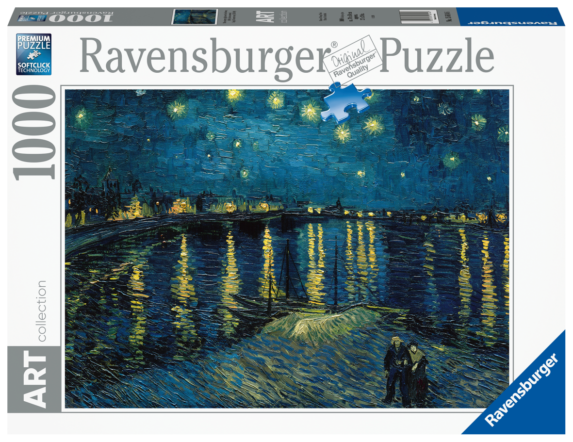 Ravensburger puzzle 1000 pezzi - notte stellata - RAVENSBURGER