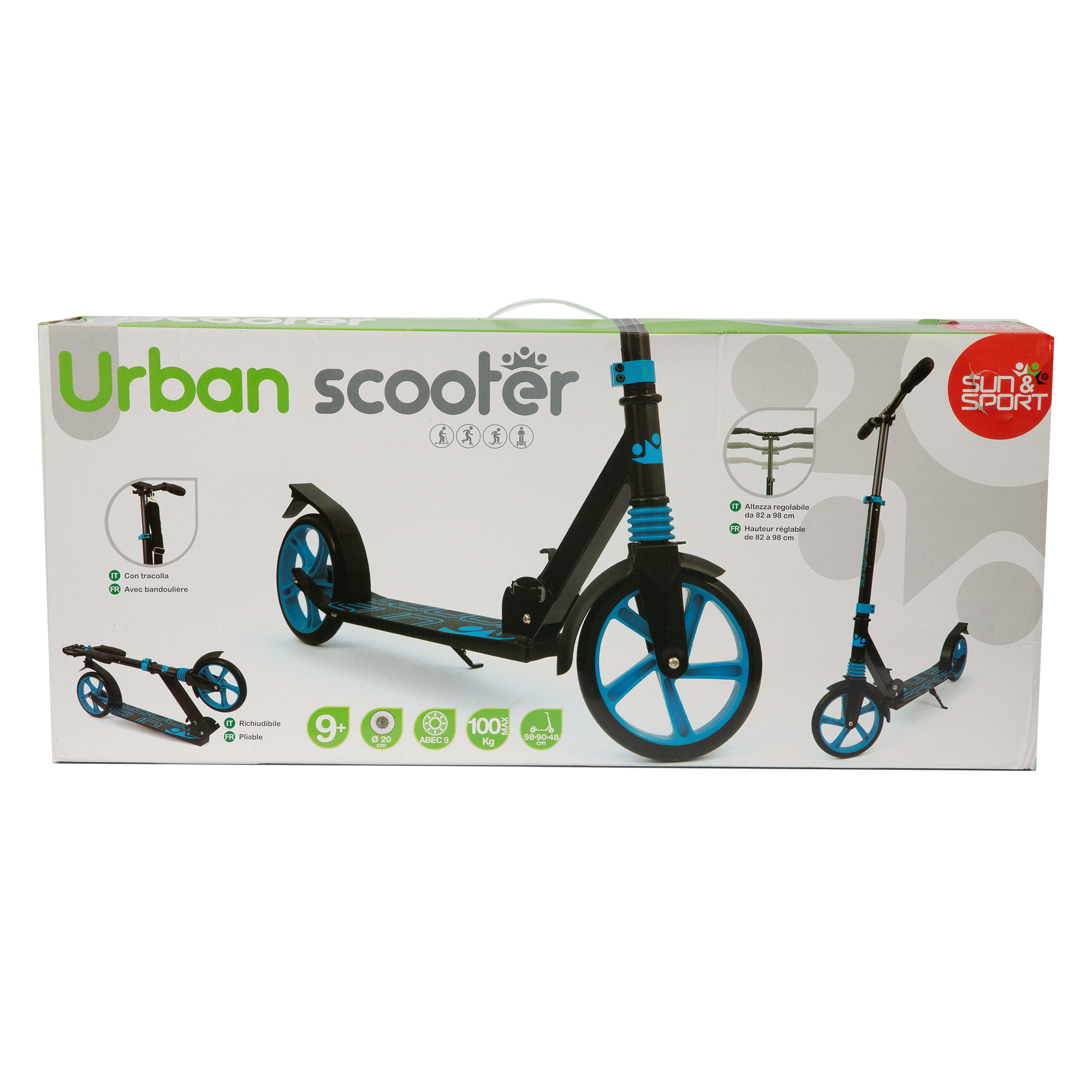 Urban scooter - monopattino 200mm - SUN&SPORT