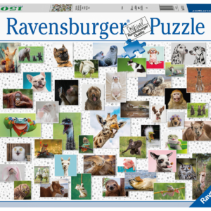 Ravensburger 1500 pezzi - collage di animali divertenti - RAVENSBURGER