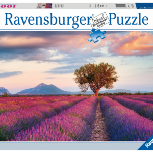 Ravensburger puzzle 1000 pezzi - campi di lavanda - RAVENSBURGER