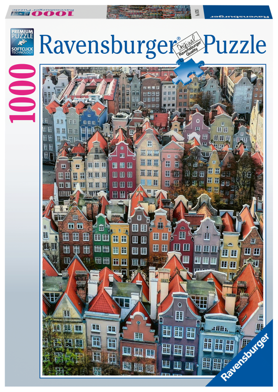 Ravensburger puzzle 1000 pezzi - danzica, pologne - RAVENSBURGER