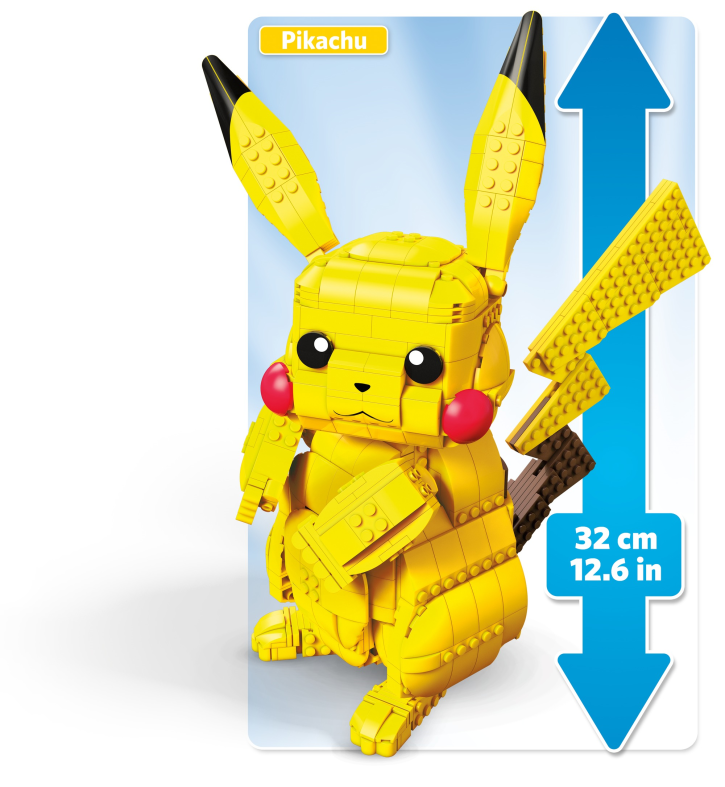 Mega construx - mega construx pokémon elettro da 10 cm con dettagli  realistici , giocattolo per bambini 6+ anni, gmd31 - Toys Center