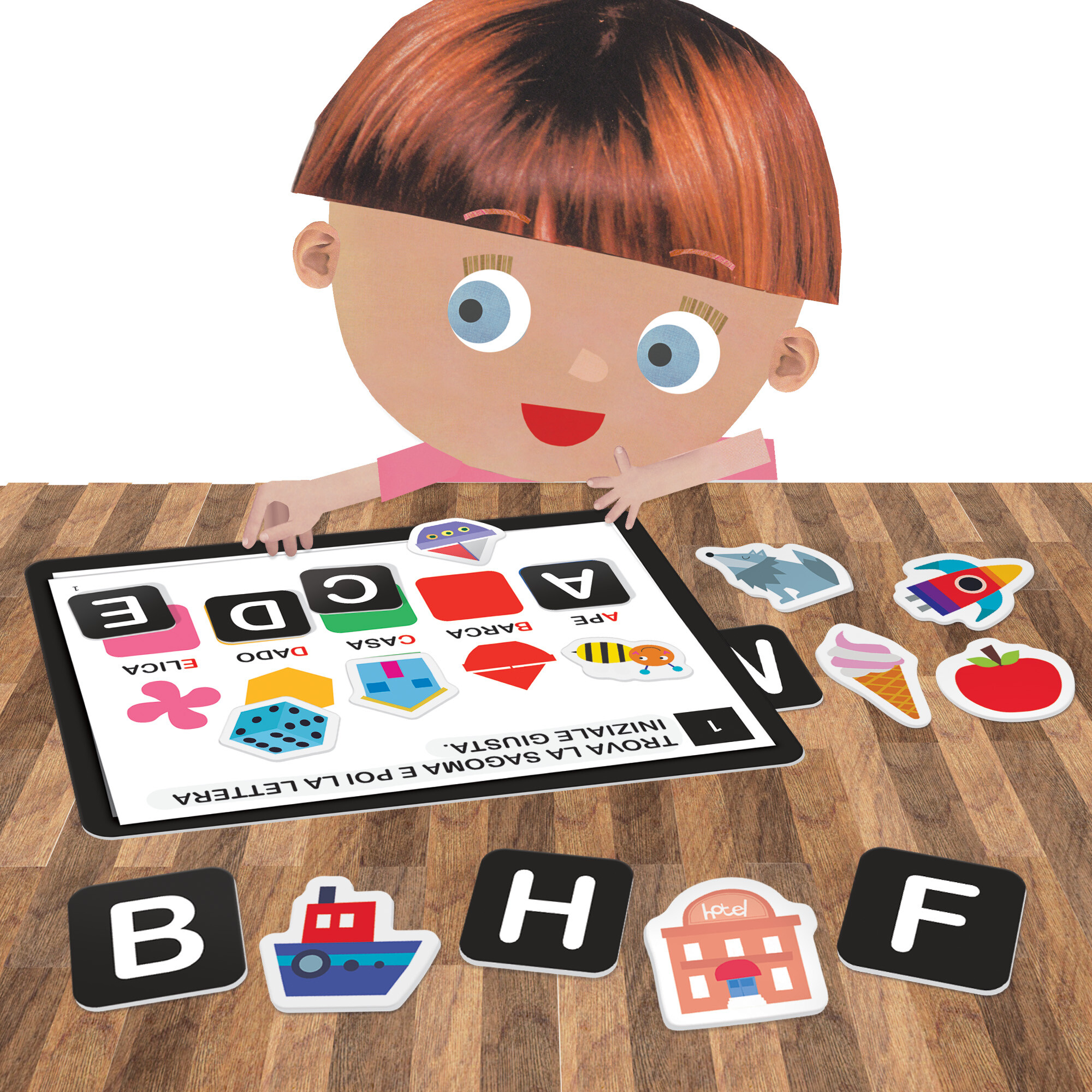 Headu - laboratorio magnetico leggo e scrivo - HEADU