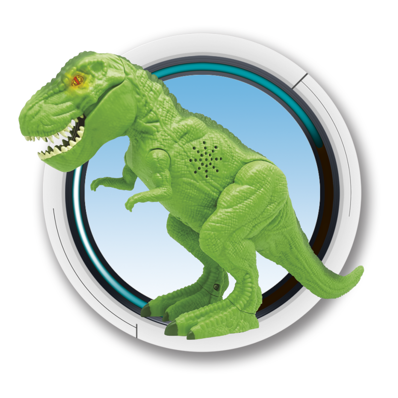 Dinosauro t-rex attack - INVINCIBLE HEROES
