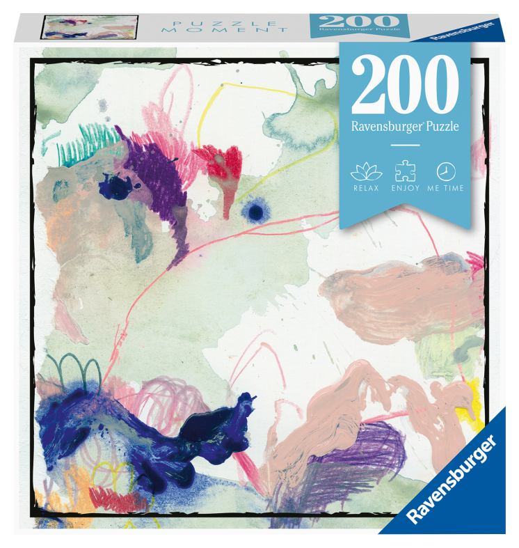 Ravensburger puzzle moments- 200 pezzi-colorsplash - RAVENSBURGER