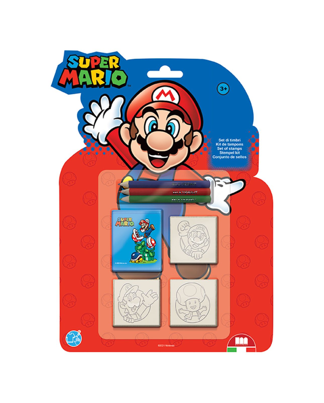 Multiprint - blister sagomato super mario - Super Mario