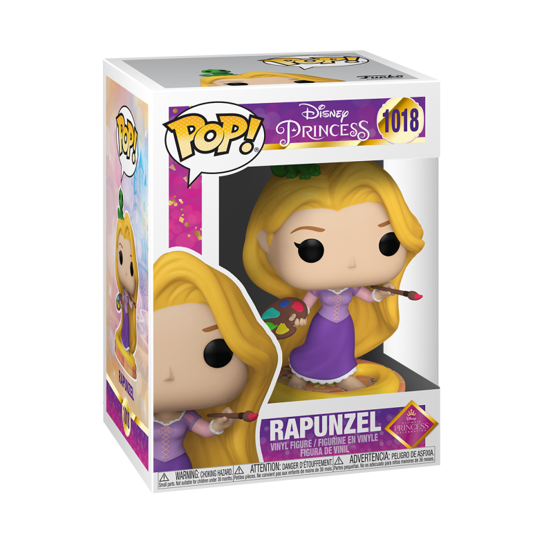 Pop disney: ultimate princess - rapunzel - DISNEY PRINCESS, FUNKO POP!