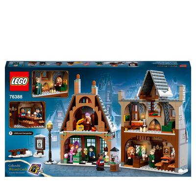 Lego harry potter visita al villaggio di hogsmeade, set giocattoli per bambini, minifigure d'oro del 20° anniversario, 76388 - Harry Potter, LEGO® Harry Potter™, Lego
