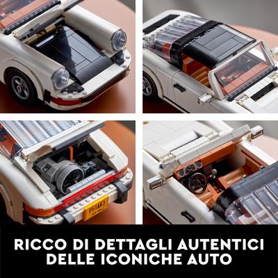 LEGO Creator Expert Porsche 911, Set Costruzioni per Adulti, Auto da Corsa,  Modello da Collezione Turbo Targa 2 in 1, 10295 - Toys Center