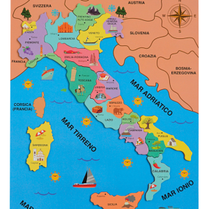 Mappa magnetica dell'italia - 