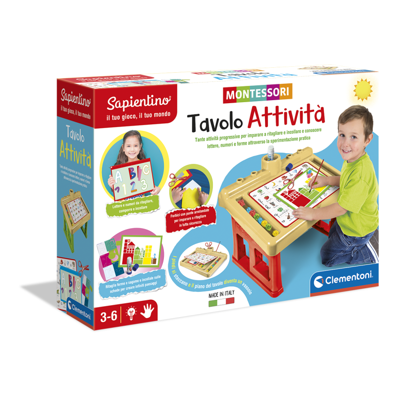 Montessori-tavolo attivita' - SAPIENTINO