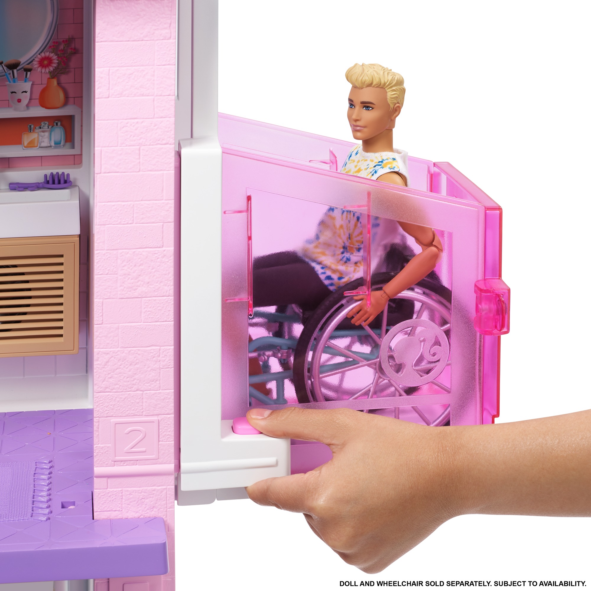 Barbie - ​casa dei sogni a 3 piani ed oltre 75 accessori inclusi; per bambini 3+ anni - Barbie