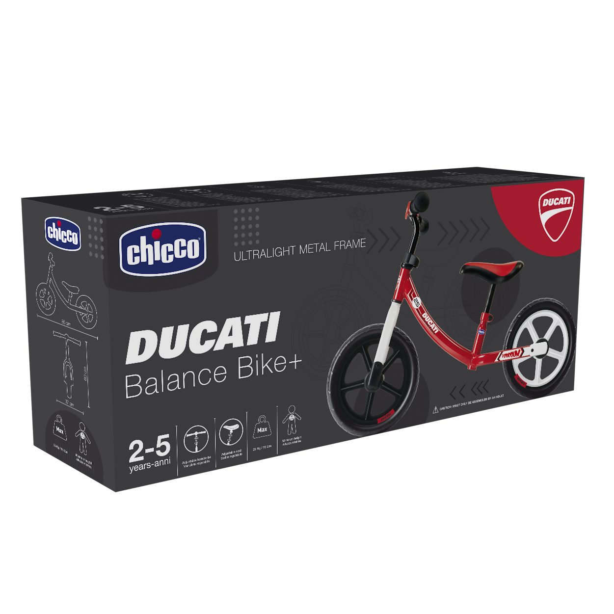 Ducati balance bike+ - Chicco