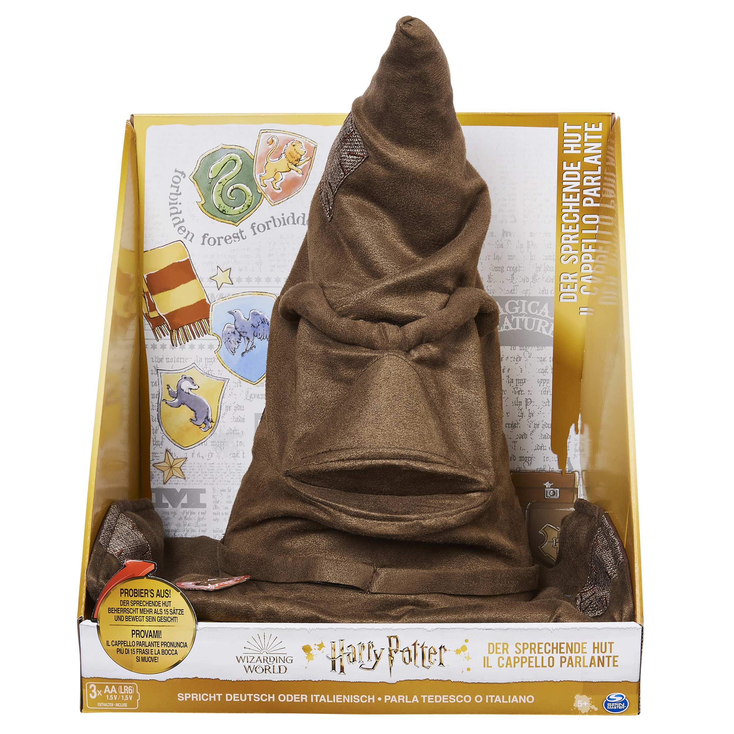 Wizarding world, cappello parlante interattivo di harry potter - Harry Potter