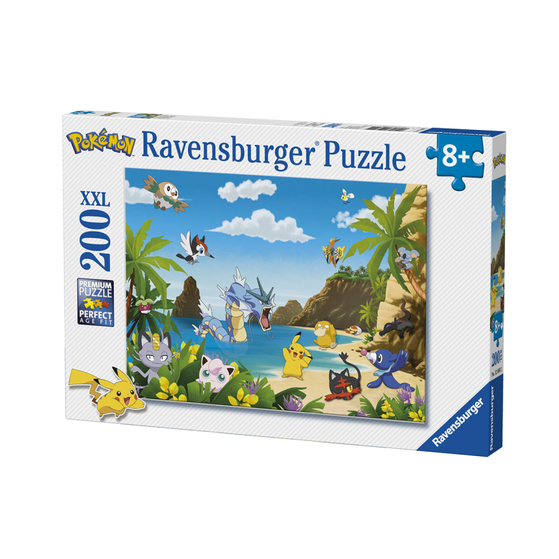 Ravensburger puzzle 200 pezzi - pokemon - POKEMON, RAVENSBURGER
