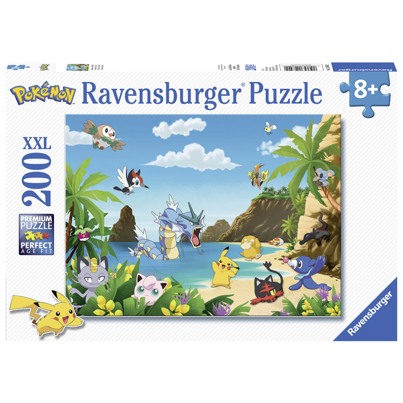 Ravensburger puzzle 200 pezzi - pokemon - POKEMON, RAVENSBURGER