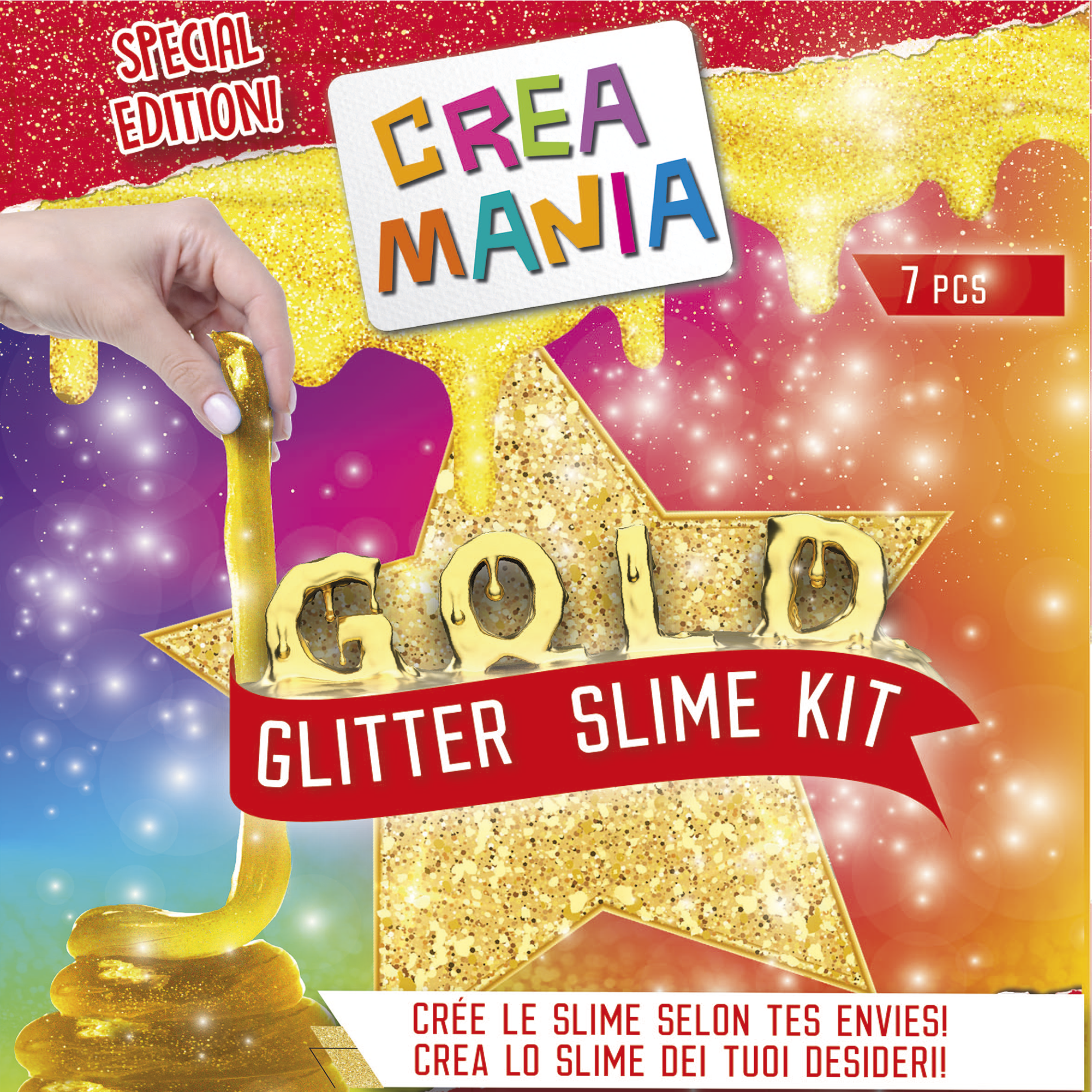 Gold slime kit - CREA MANIA