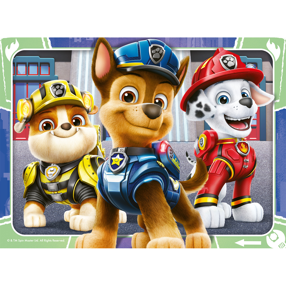 Ravensburger puzzle 4 in a box - paw patrol movie - RAVENSBURGER, Paw Patrol