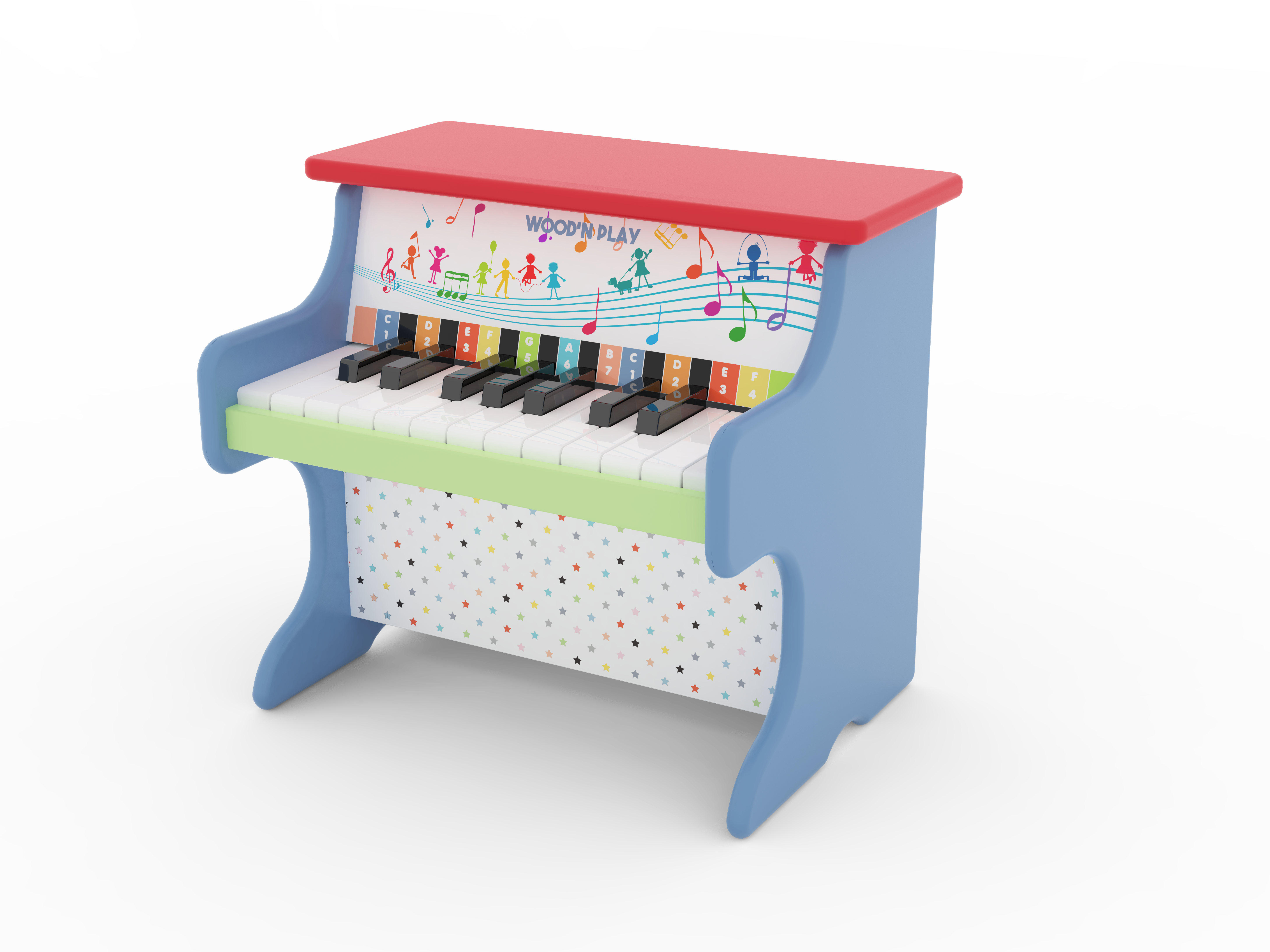 Mini pianoforte - WOOD 'N' PLAY