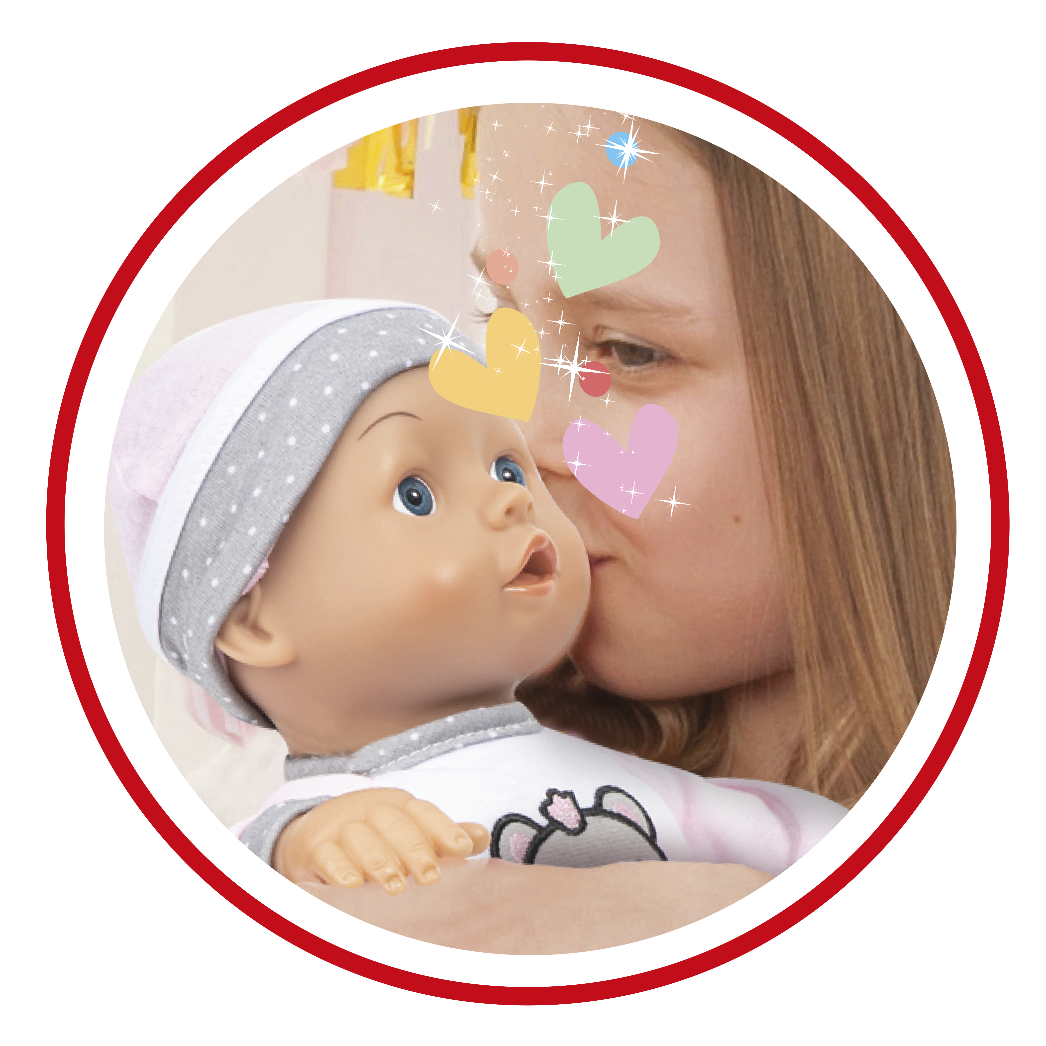 Bambola baby kiss - LOVE BEBÈ