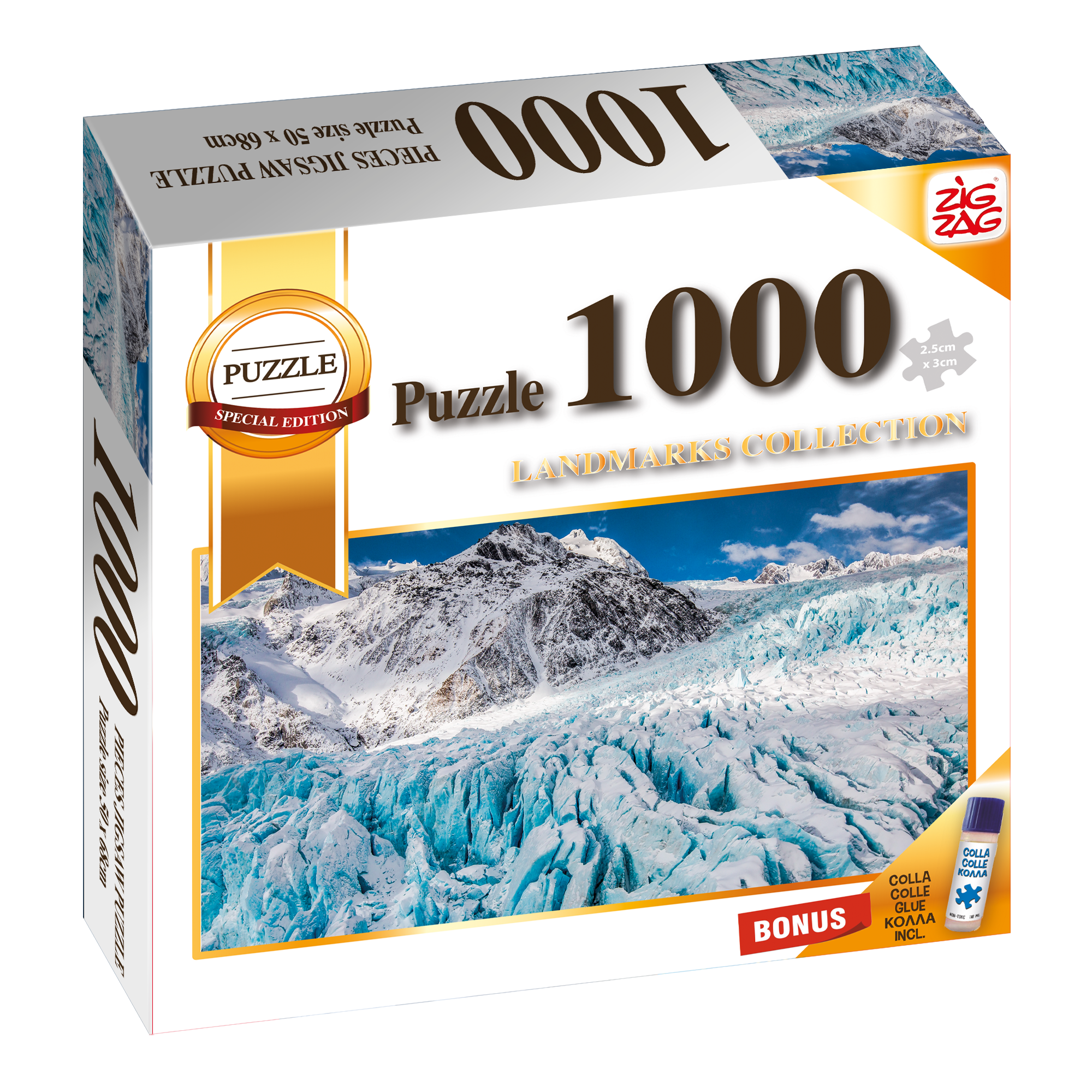 Puzzle ghiacciaio franz josef - 1000 pz - ZIG ZAG