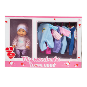 Bambola my wardrobe - LOVE BEBÈ, SUPERSTAR