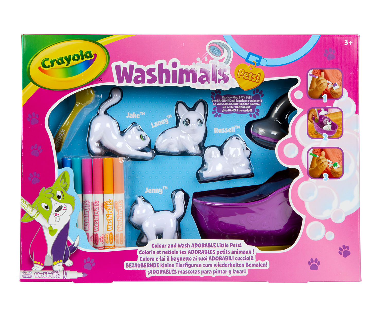Washimals pets set attività - Toys Center