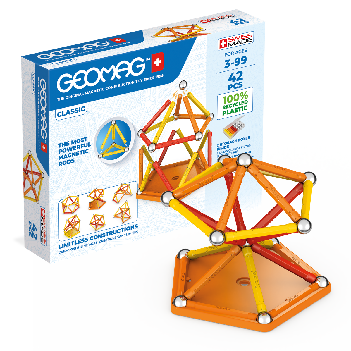 271 geomag classic recycled 42 pcs - Geomag