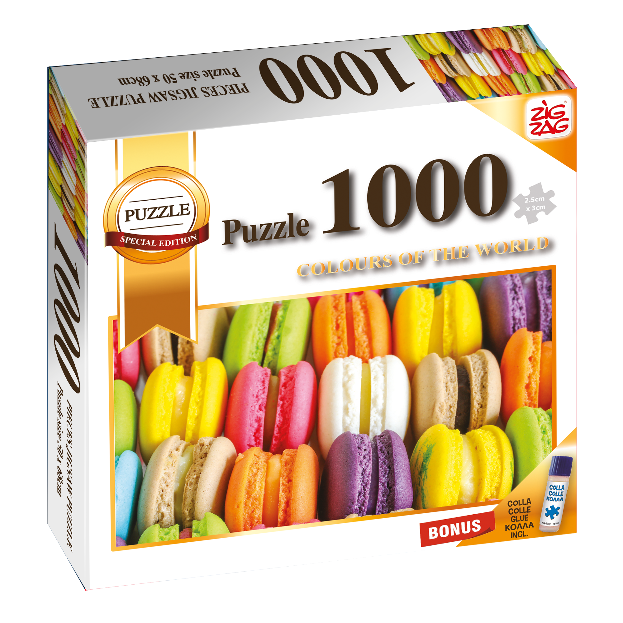 Puzzle macarons - 1000 pz - ZIG ZAG
