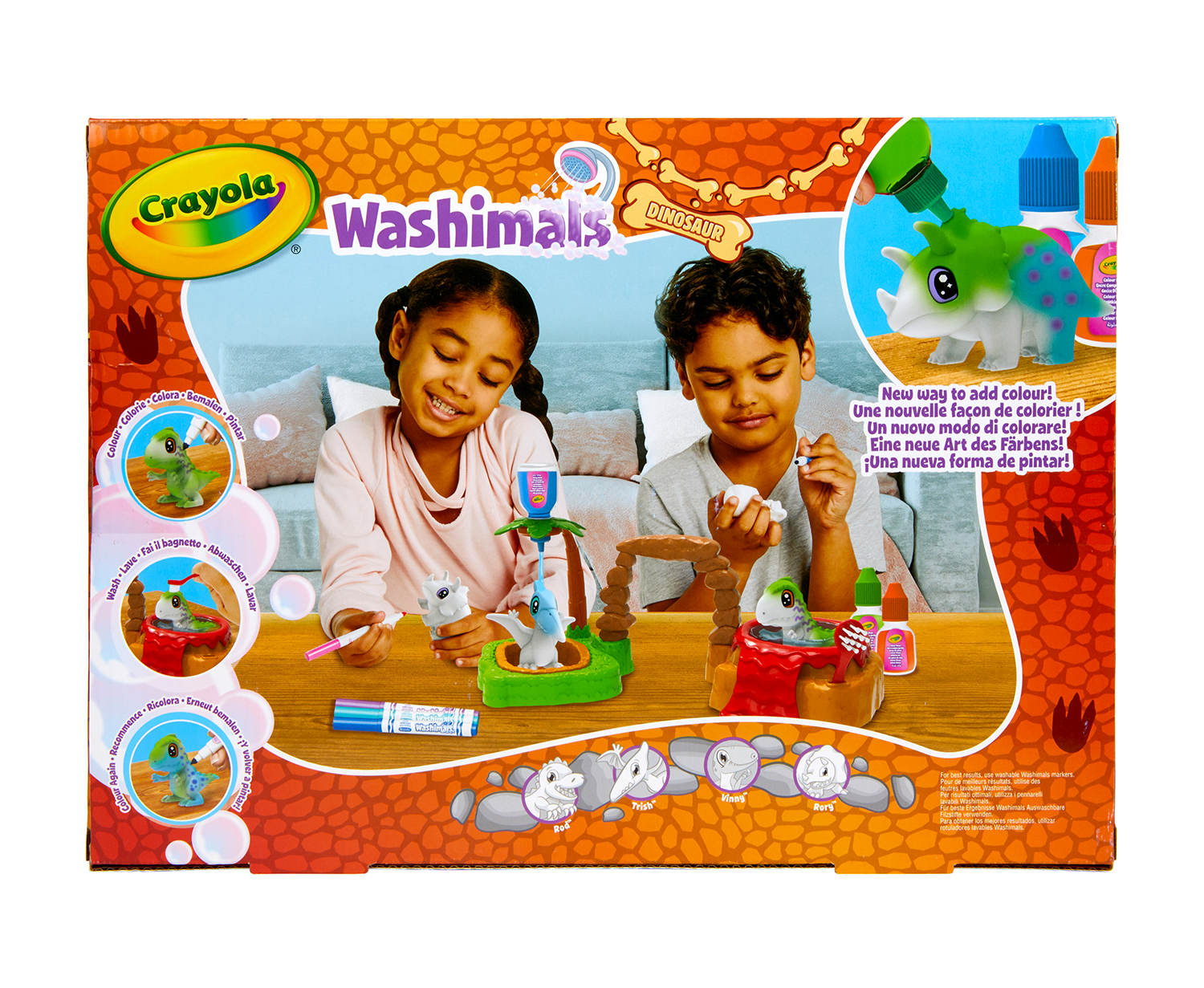 Washimals dinosaurs set attività - Toys Center