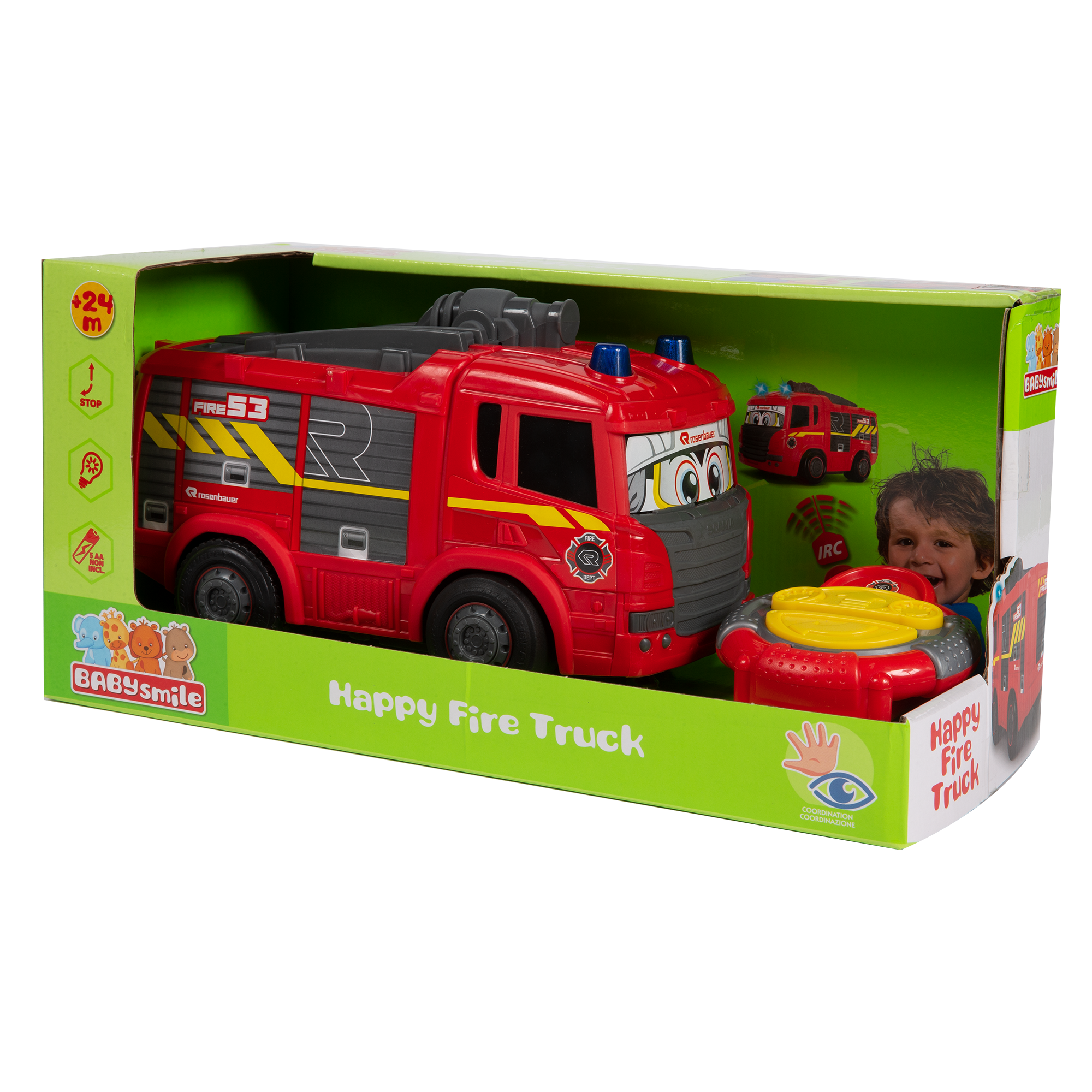 Happy fire truck - BABY SMILE