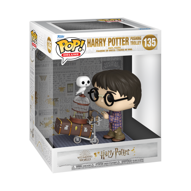 Funko pop deluxe -  harry potter con il carrello - 135 - FUNKO POP!, Harry Potter
